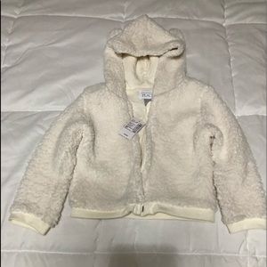 Girls 2T white Jacket